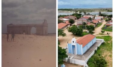'Tinha igreja, escolas e grandes festejos': como era a vila soterrada por dunas no Ceará — e por que isso aconteceu