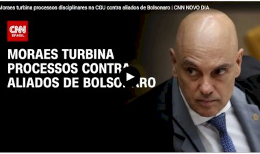 Moraes turbina processos disciplinares na CGU contra aliados de Bolsonaro