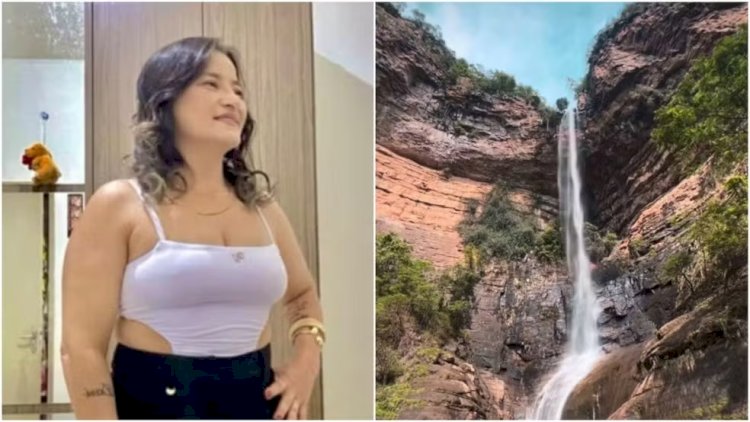 Mulher atingida por pedra que caiu do alto de cachoeira morre no interior do Ceará